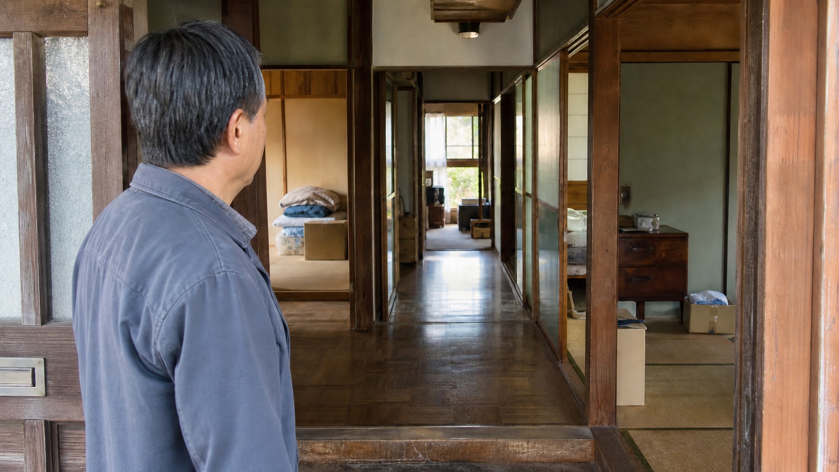 実家の母屋を片付ける順番を考える