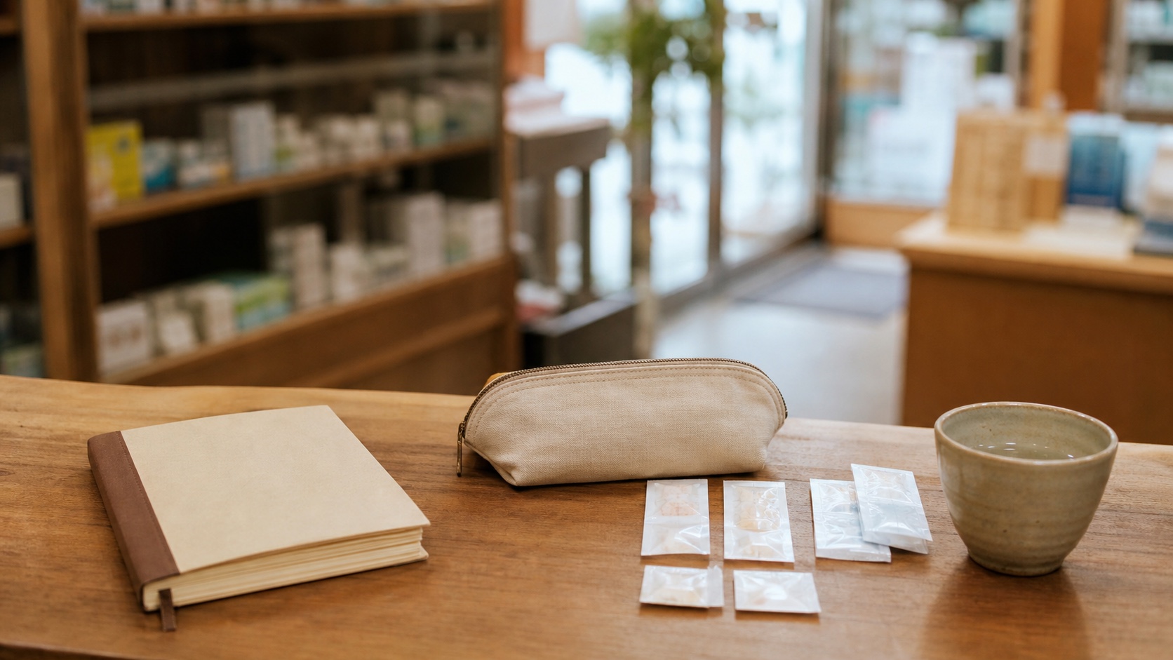 薬の飲み忘れや残薬を薬局に相談するための薬とお薬手帳