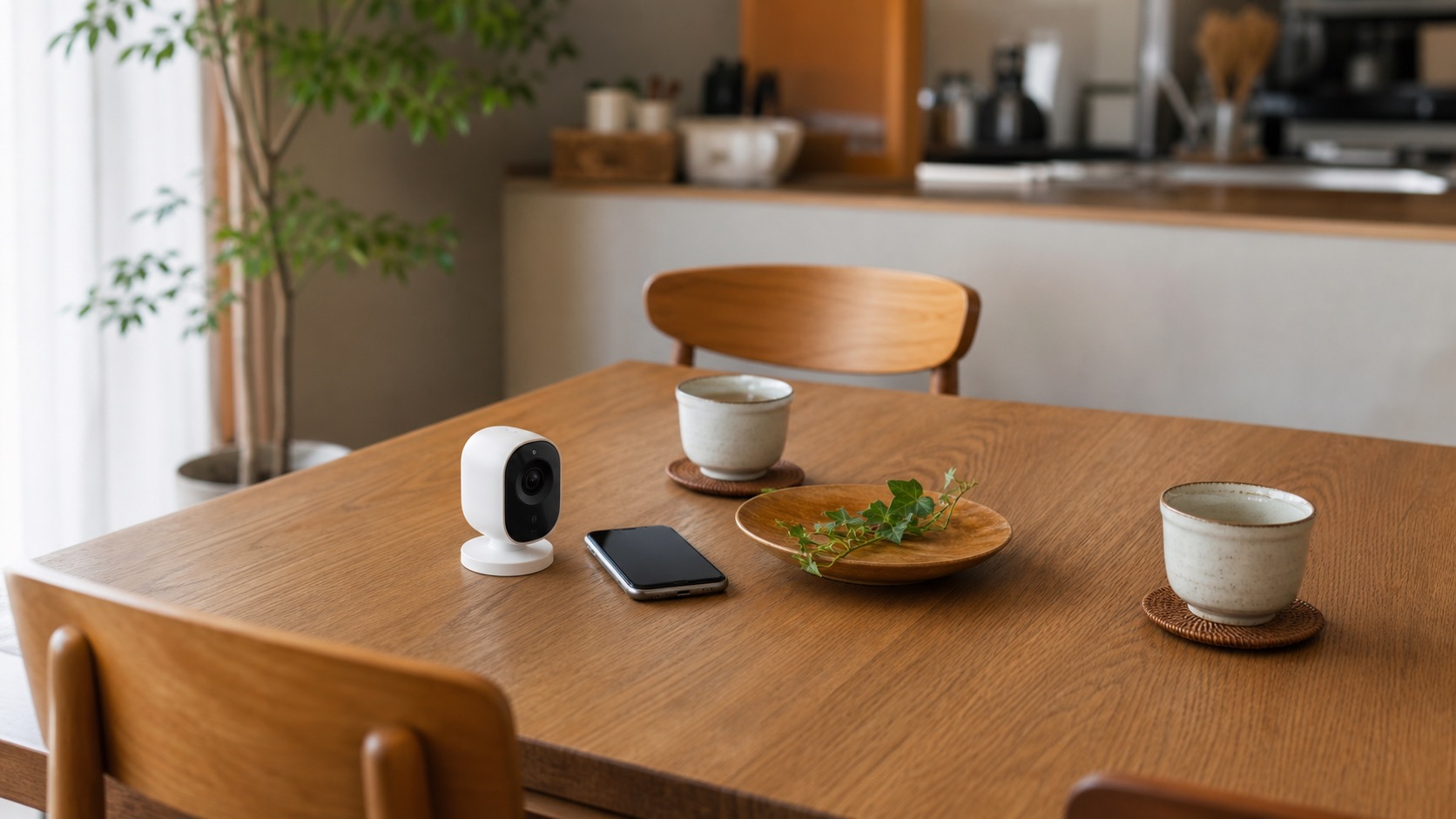 カメラを置かない見守りとして電話や買い物支援を考える