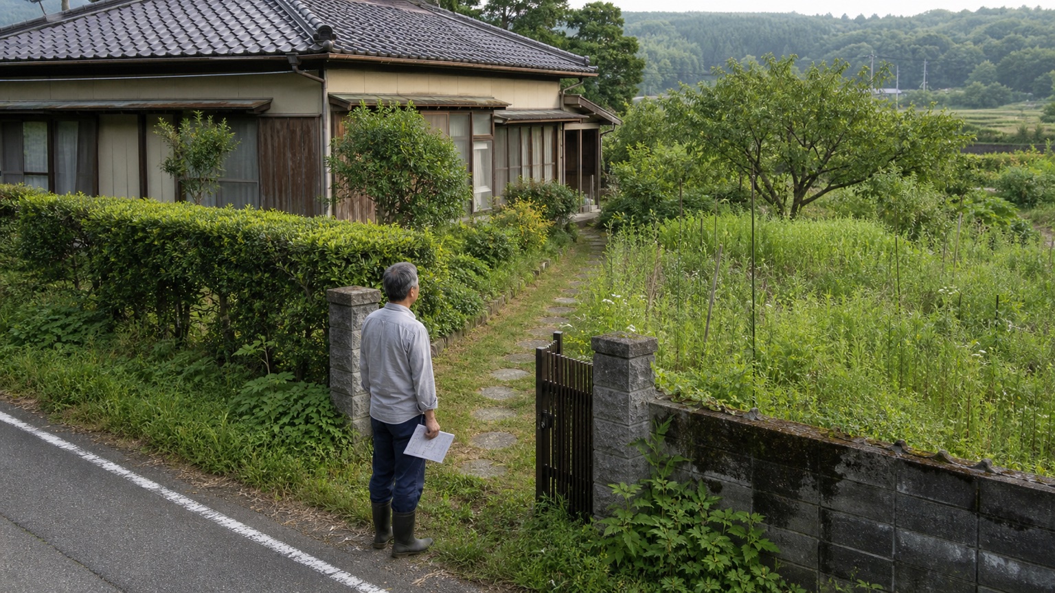 実家の草刈りを業者に頼む前に確認したこと